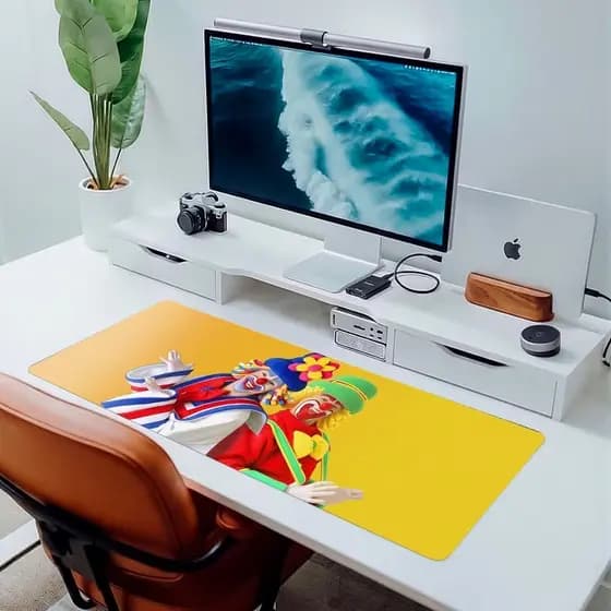 MousePad Grande RGB Gamer Patati e Patata Palhaços