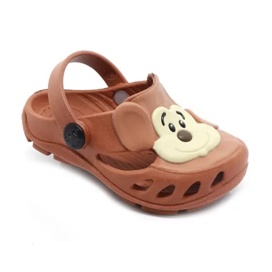 Babuche Plugt Mocs Bichinho Macaco Marrom