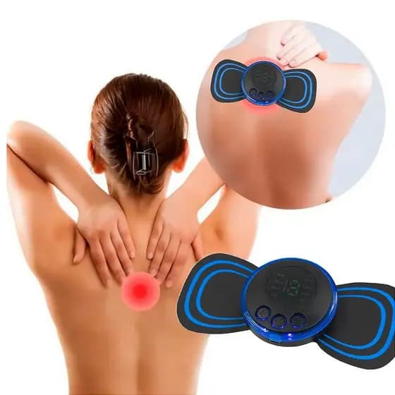 EMS Massageador Portátil para Dor Muscular Uso Corporal