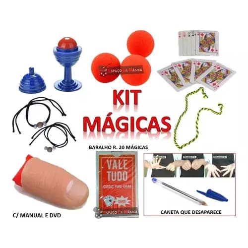Kit De Magica Iniciantes E Profissional