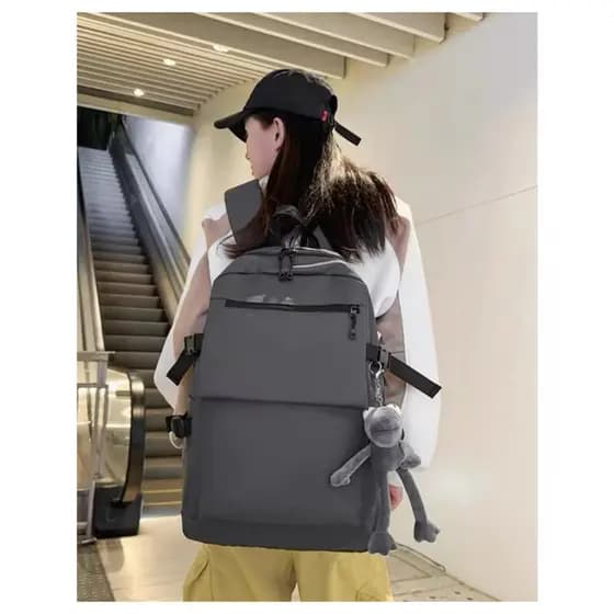 Mochila Escolar Universidade Impermeável Reforçada com Bolso Antifurto