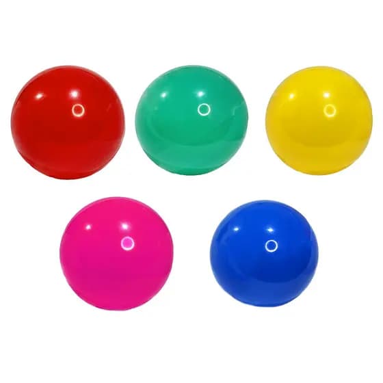 Kit 10 Bola Brilhante Vinil Bolas Coloridas Brilhante