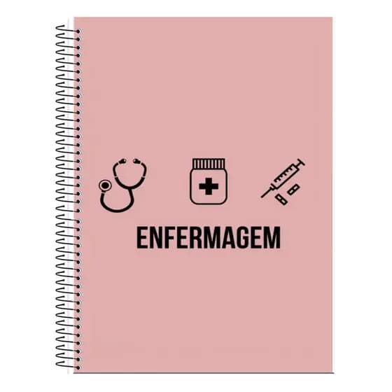 Caderno 1, 10 e 20 Matérias Técnico em Enfermagem Personalizado