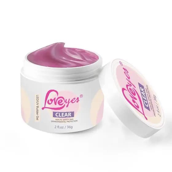 Gel Unhas Love Yes 36g Uv Led Unha Fibra Construtor