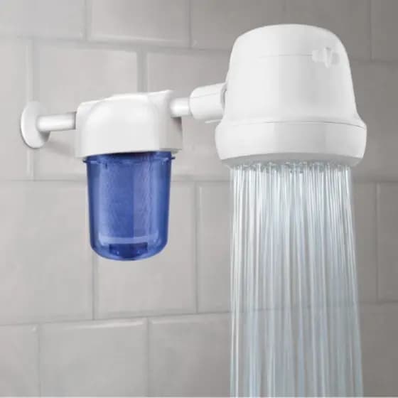 Purificador filtro para Chuveiro corpo e cabelo sem cloro Mil Shower