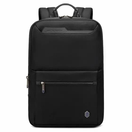 Mochila Executiva Expansiva Antifurto Notebook 15.6 Preta Trabalho