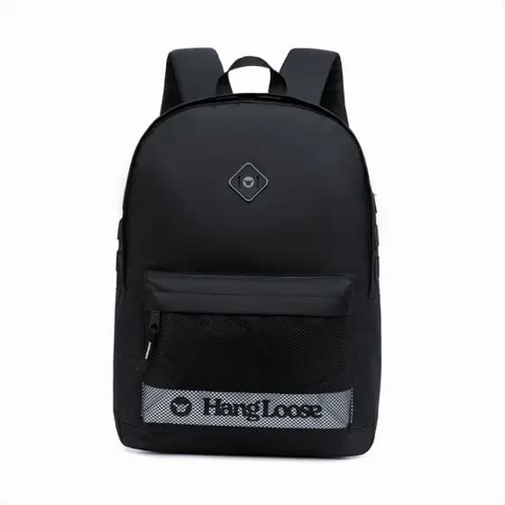 Mochila Hang Loose Escolar Espaçosa Passeio Resistente
