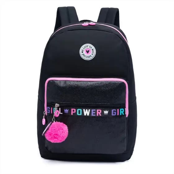 Mochila Spector Escolar Feminina Juvenil Casual Trabalho Resistente 18L