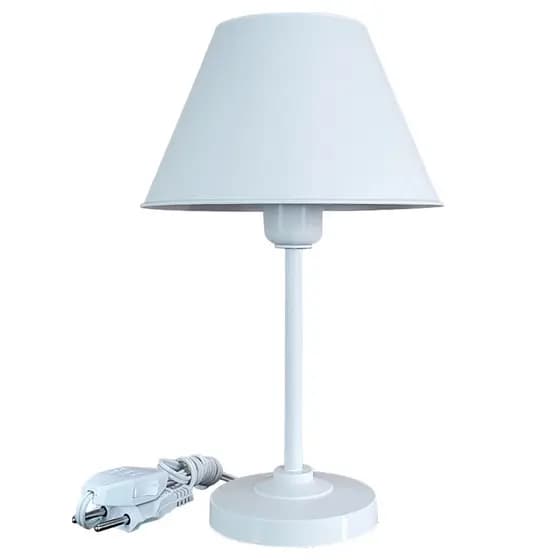 Luminária Infantil Lume Slim para Quarto de Bebê e Criança – Cor Branco
