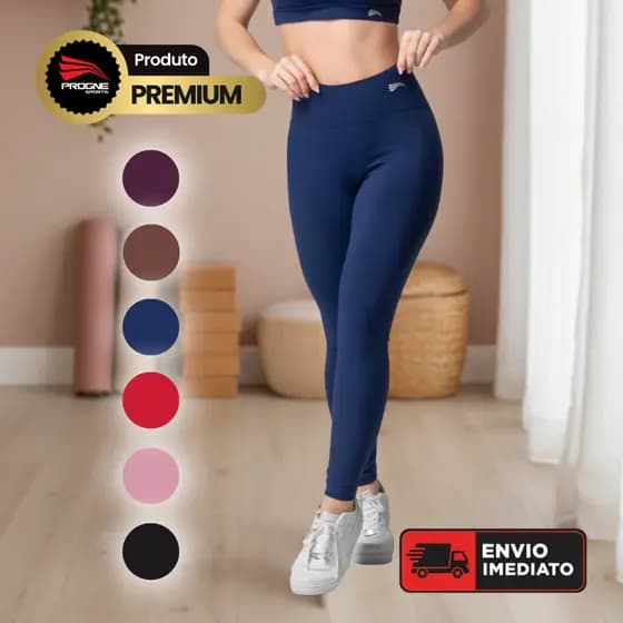 CALÇA LEGGING FEMININA ATHLETIC - TECIDO PREMIUM, EFEITO MODELADOR, ZERO TRANSPARÊNCIA - ACADEMIA TREINOS CORRIDA