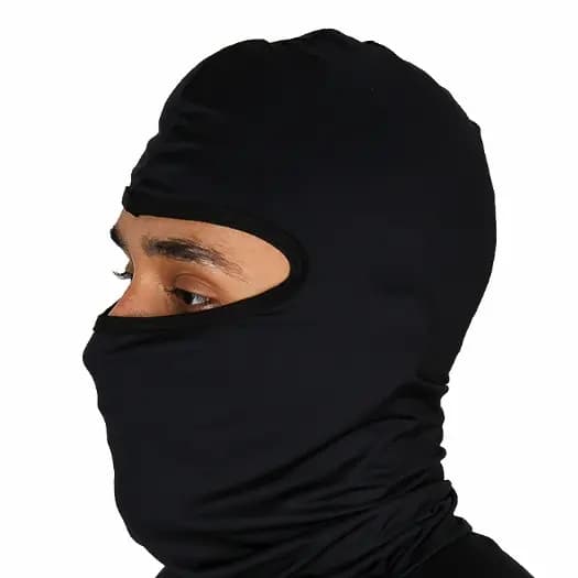 Touca Ninja Preta Balaclava Motoqueiros Militar Tatica Frio