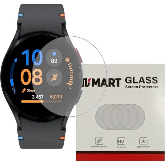 2x Película De Vidro Compatível Com Galaxy Watch