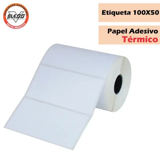 Etiqueta Térmica 100x50 - 05 Rolos