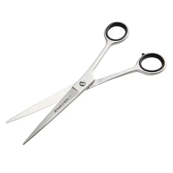TESOURA FIO LASER 7" PROFISSIONAL BARBA E CABELO MARCO BONI