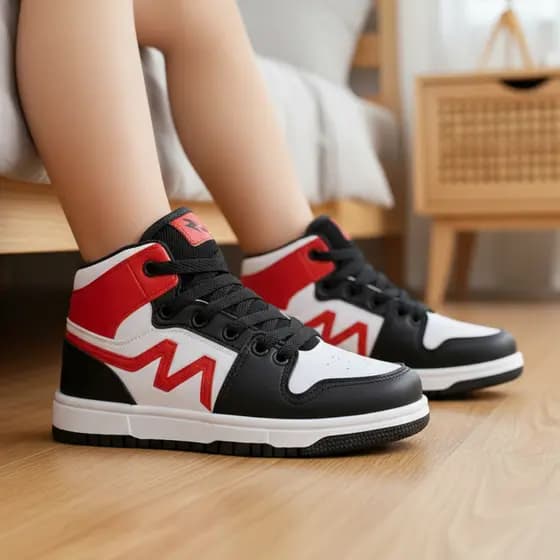 Tênis Infantil Masculino Casual Escolar Botinha Menino Nippos