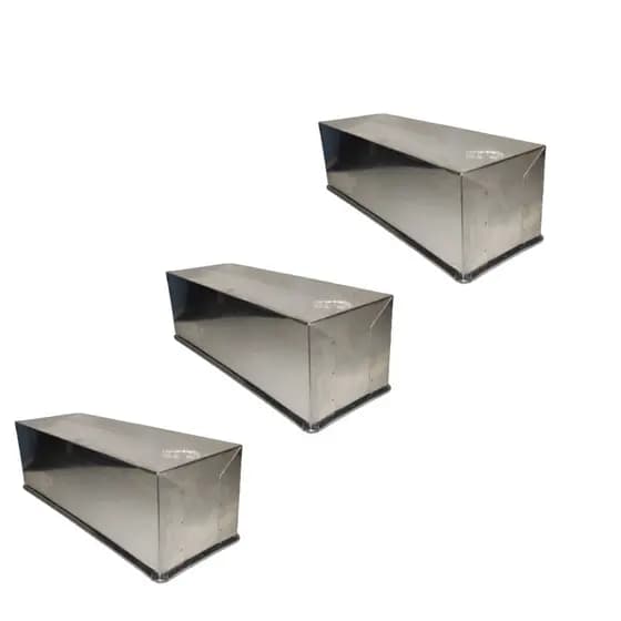 kit 03 formas retangular super fatia 30 x 10 x 10
