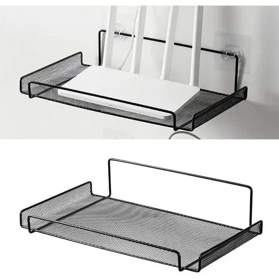 Suporte Organizador De Mesa Aramado Preto Porta Papéis Documentos Escritório Multiuso
