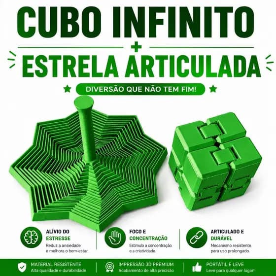 KIT 2 BRINQUEDOS INTERATIVO ANT-STRESS SENSORIAL
