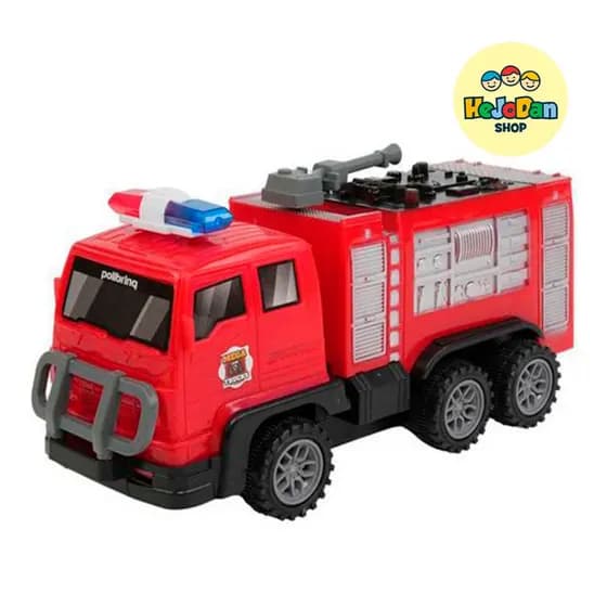 CAMINHÃO DE BOMBEIROS CONTROLE REMOTO 2EM1 2FUNC/PILHA (S) - POLIBRINQ