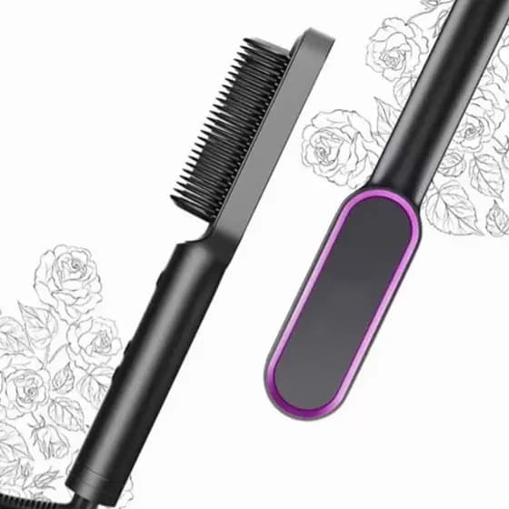 Escova Alisadora Chapinha Profissional Escova Chapinha