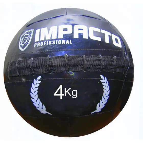Wall Ball 4kg Medicine Treino Funcional IMPACTO