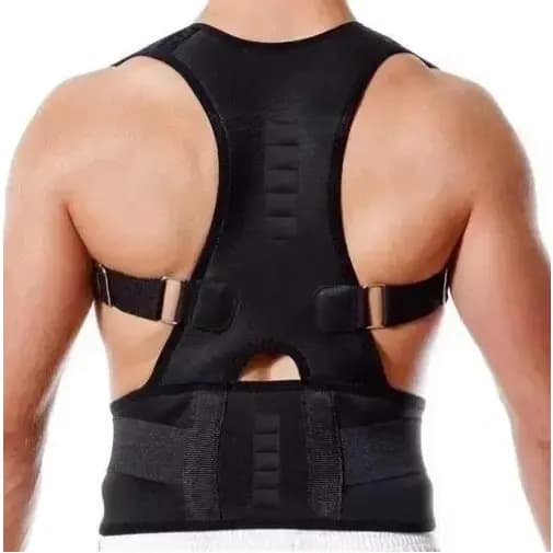 Colete Cinta Lombar Postura Corretor Costas Coluna Modela C03
