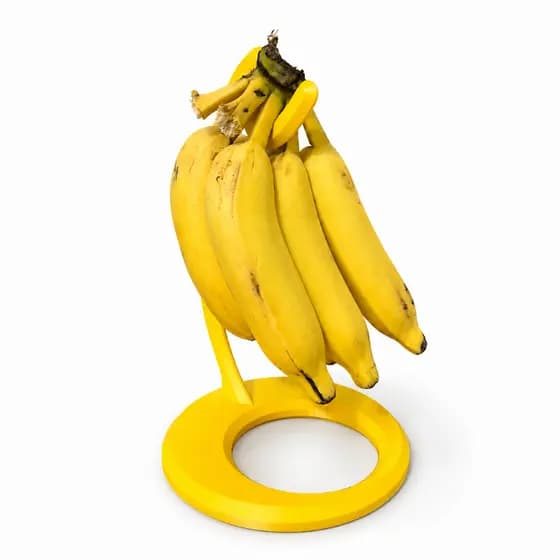 Suporte Porta Banana De Bancada Organizador De Frutas Cozinha
