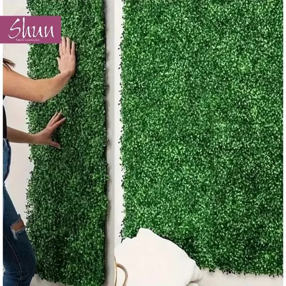 Placa 60x40cm Buchinho Grama Artificial Jardim Vertical Parede, Decoração, Casa - B-21