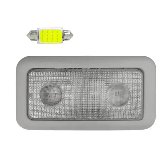 Lanterna Luz Teto Central Fiat Uno Vivace / Fire / Way / Fiorino + Lampada Led