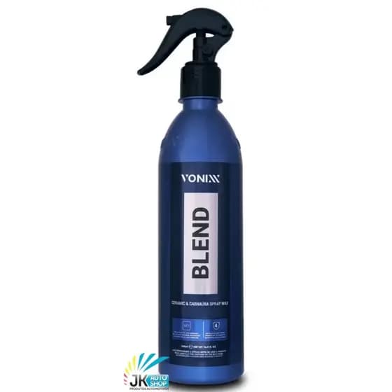 Blend Spray Cera Líquida Protetora de Carnaúba e Sílica Cera Automotiva 500ml Vonixx