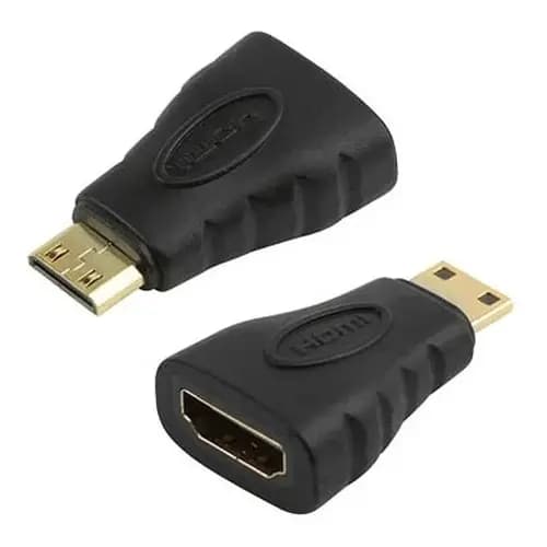 Adaptador Mini Hdmi Macho Para Hdmi Femea Gold 2 Chipsce Pix