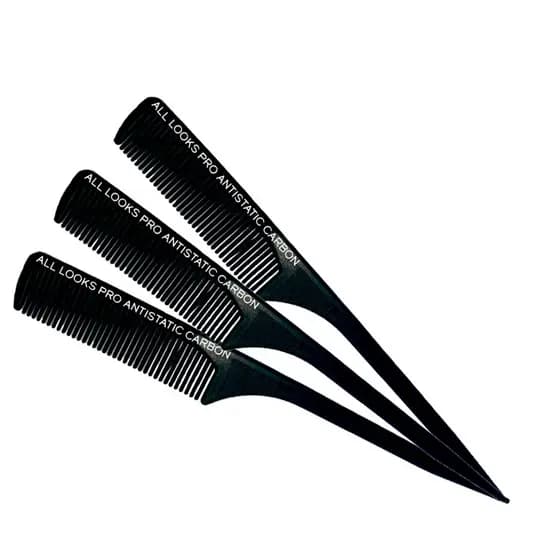 Kit 3 Pentes Profissionais de Carbono 240ºC Antiestático Alta Qualidade Pronta Entrega