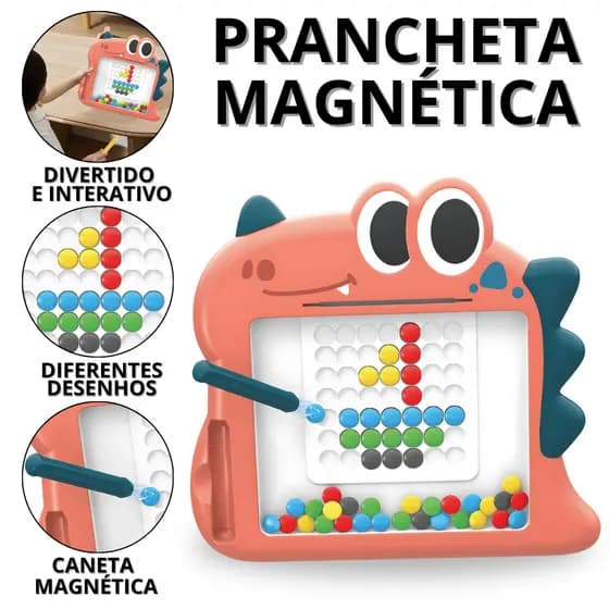 Quadro Magnético Infantil Lousa Mágica Magnética Prancheta Magnetica Brinquedo Interativo