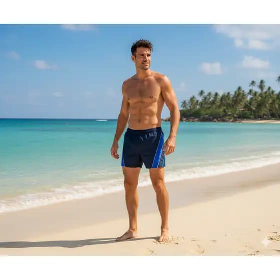 Sunga Lisa Com Detalhe Na Lateral/ Masculina Adulto com cordão e forro SUNGA-1063
