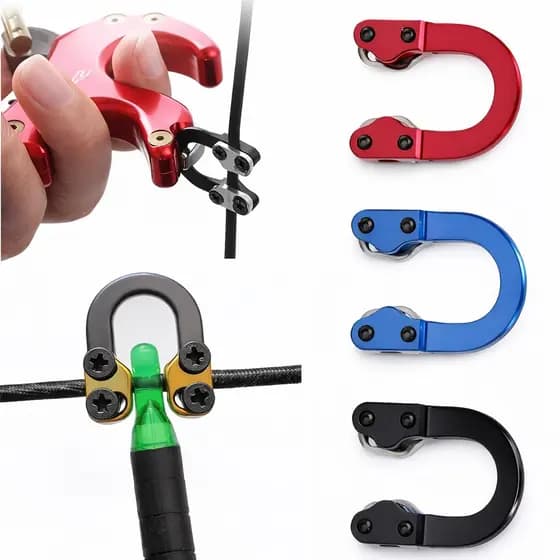 Anel U D-loop Posiciona compatível com Flecha Gatilho Arco Composto Recurvo