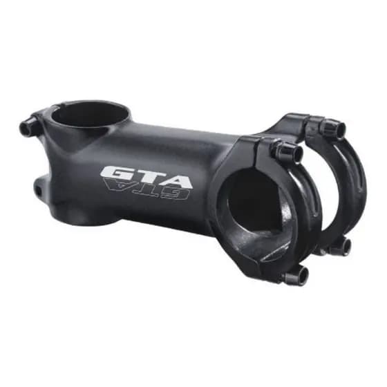 Mesinha Bike Mtb Suporte Guidão Mesa Largura 31.8 mm Alumínio Gta Preto Para Garfo Sem Rosca Ahead Set Várias Medidas