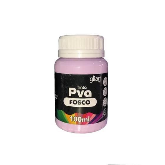 Tinta PVA Fosco Gliart: Lilás Baby - 100ml VENC 08-2026