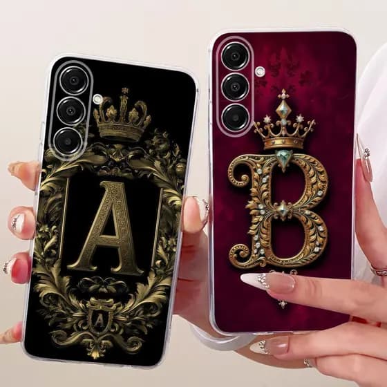 Para Samsung Galaxy A17 Caso Claro Silicone TPU Letras Protetor De Telefone Capa A17 4G SM-A175F Funda A 17 F17 5G Casos