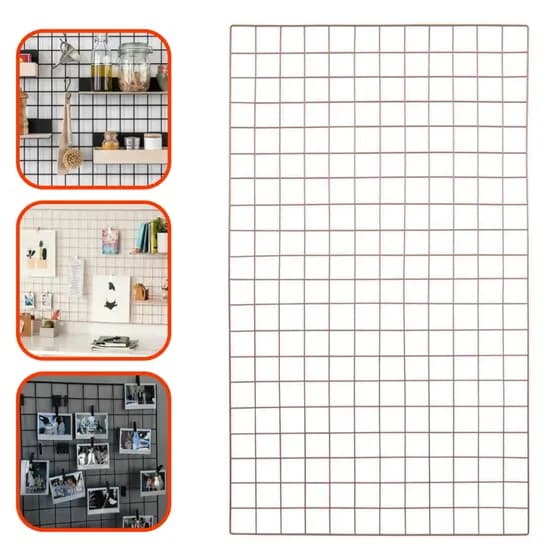Memory Board Tela Aramada Decorativa 60x100cm Rosé Gold