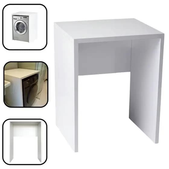Nicho Aparador Para Lava e Seca II 87x66x64cm Branco