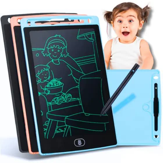 Lousa Mágica Tela Lcd 8.5 /10.5 /12 Polegadas Infantil De Escrever E Desenhar Tablet - Envio Imediato