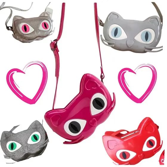 bolsa de gatinho infantil alça tira colo