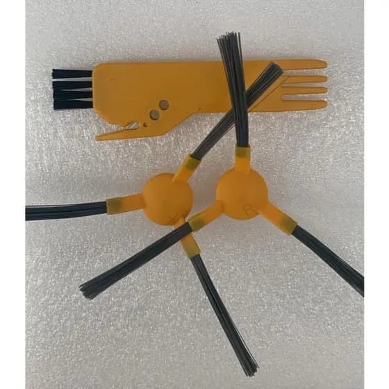 Kit 2 Escovas Laterais + Acessório de Limpeza Robô Aspirador Kabum Smart 700