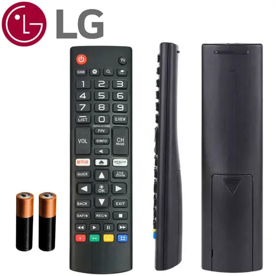 Controle Remoto Compatível C/ TV LG SMART BOTÃO NETFLIX AMAZON