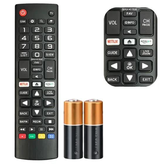 Controle Remoto Compatível Com TV LG Smart TV LCD LED UHD 4K Alta Qualidade