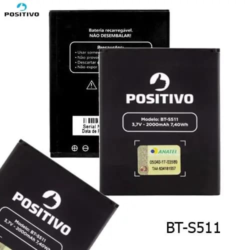 Bateria BT-S511 Posi S510/ S511 2000mAh Original c/garantia