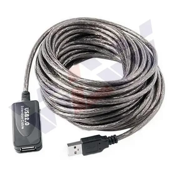 Cabo Extensor Usb 2.0 Ativo Amplificado 10m Macho Fêmea