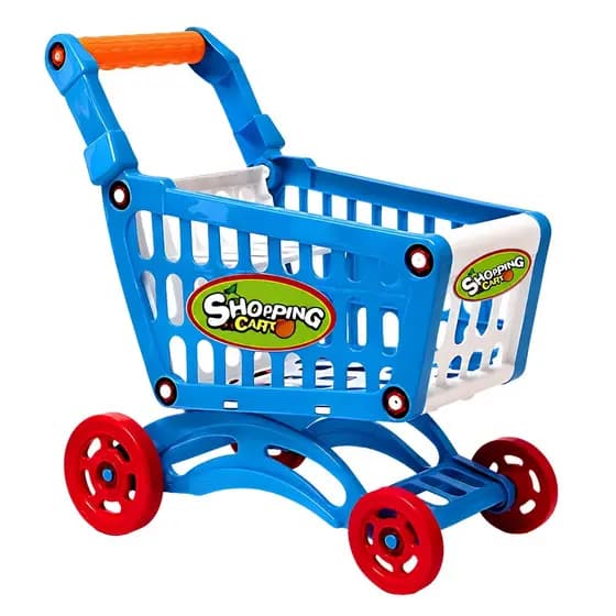Carrinho de Compras Infantil Azul - Castela