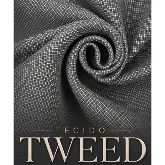 Tecido Tweed (1m×1.50m) moda feminina Inverno