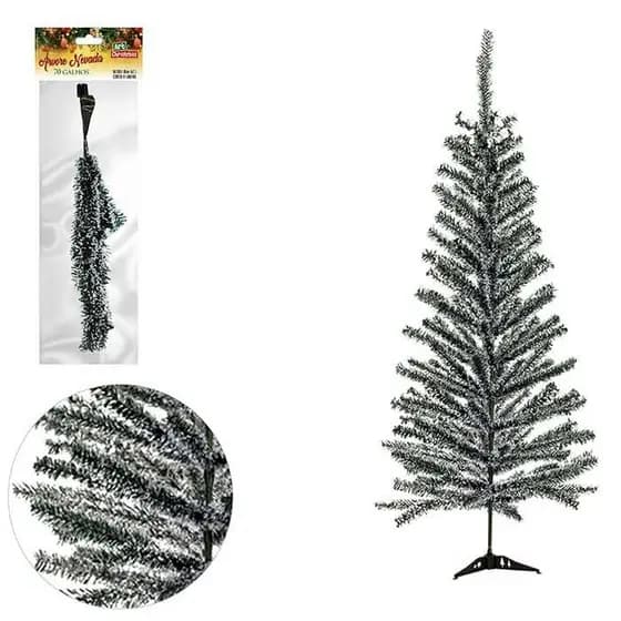 Arvore de Natal Nevada Verde Natural Luxo Pinheiro 70 Galhos